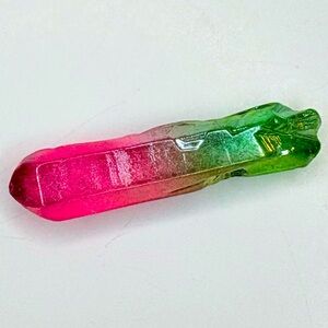 Gemstone Pink & Green Aura Heart Chakra Love Quartz Positive Energy Crystals